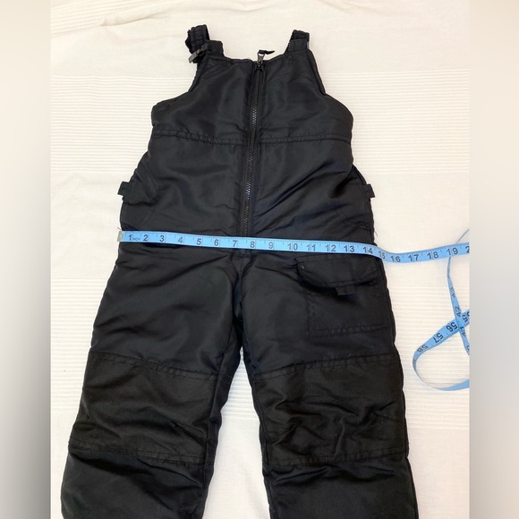 London Fog Girls' Classic Snow Ski Bib Snowsuit - Picture 6 of 14